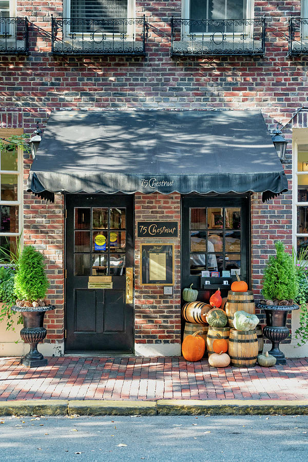 Beacon Hill Restaurant, Boston, Ma Digital Art by Laura Zeid