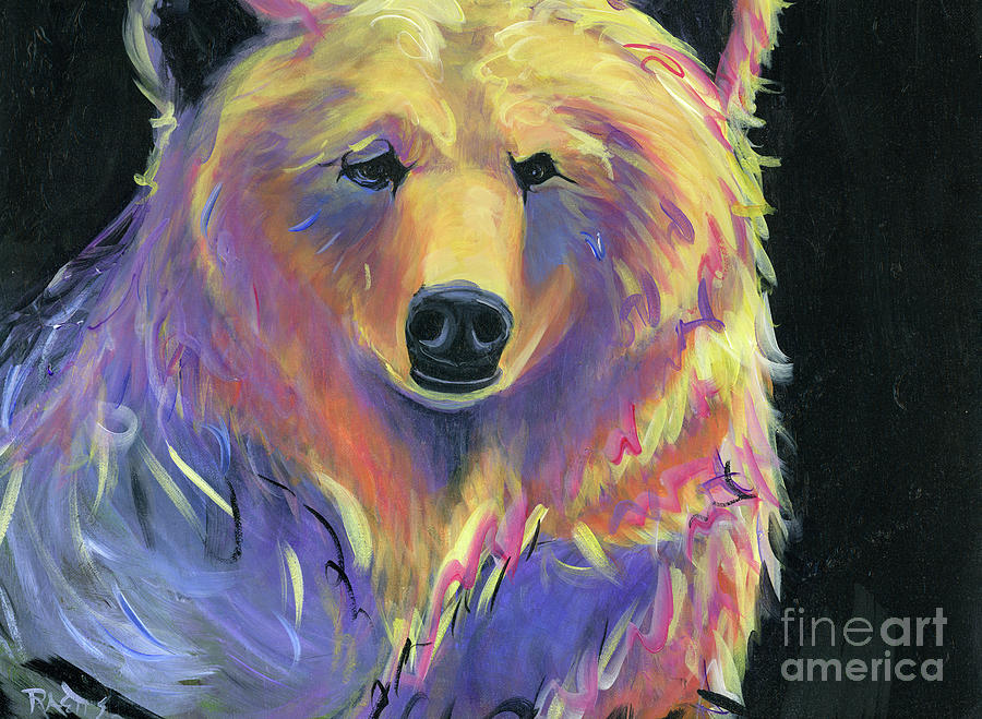 Bear Painting by Raette Meredith