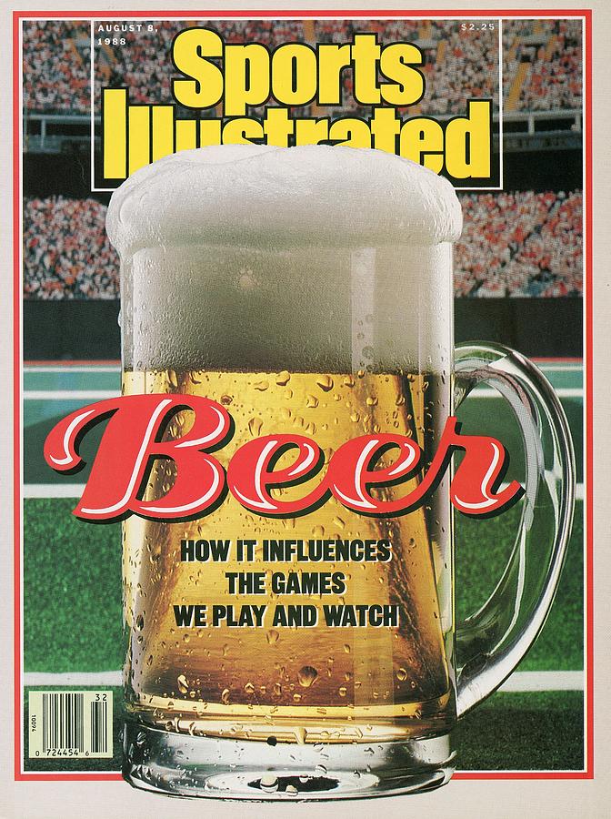 Sports Illustrated 1988 Beer Mug Cover Photograph - Beer How It Influences The Games We Play And Watch Sports Illustrated Cover by Sports Illustrated