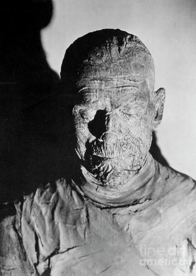 Boris Karloff As The Mummy by Bettmann