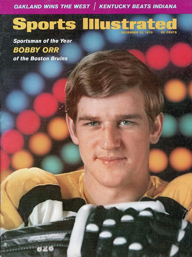 Boston Bruins Bobby Orr, 1970 Sportsman Of The Year Sports 