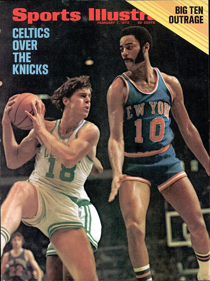 Celtics vs Knicks Classic Matchup Photograph - Boston Celtics Dave Cowens... Sports Illustrated Cover by Sports Illustrated