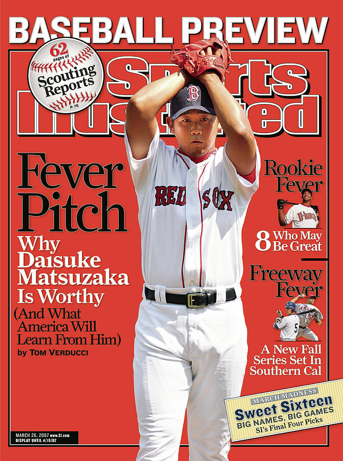Boston Red Sox Daisuke Matsuzaka Sports Illustrated Cover by