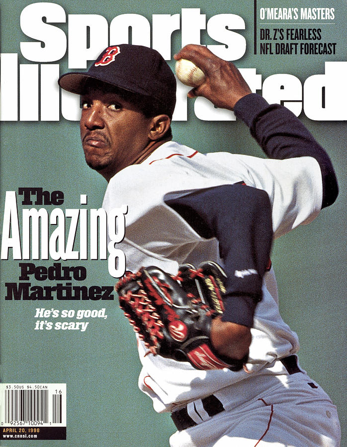 Pedro Martinez on Sports Illustrated Cover Photograph - Boston Red Sox Pedro Martinez... Sports Illustrated Cover by Sports Illustrated