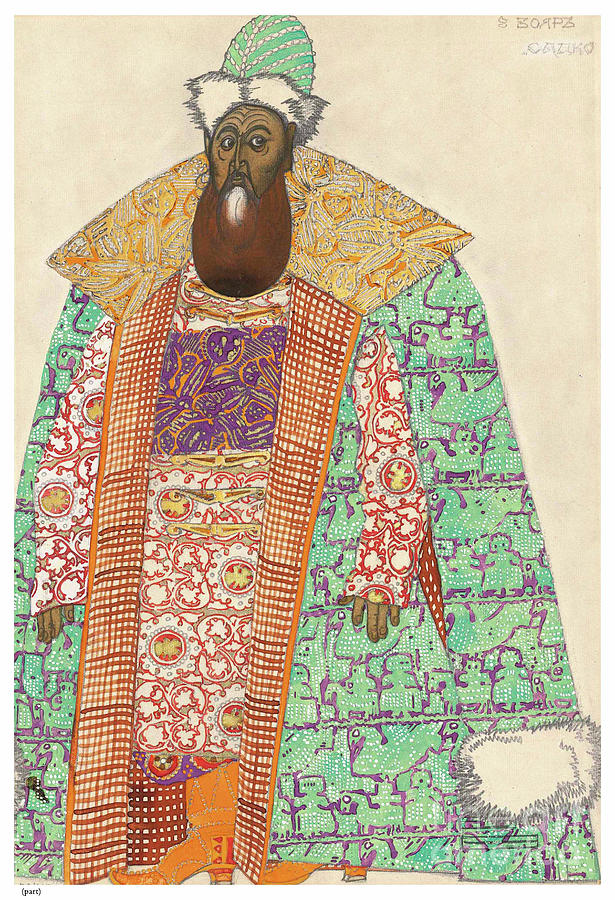 Boyar. Costume Design For The Opera by Heritage Images