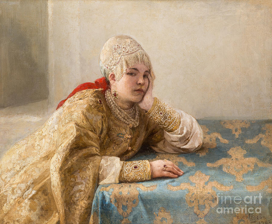 Boyars Daughter by Heritage Images