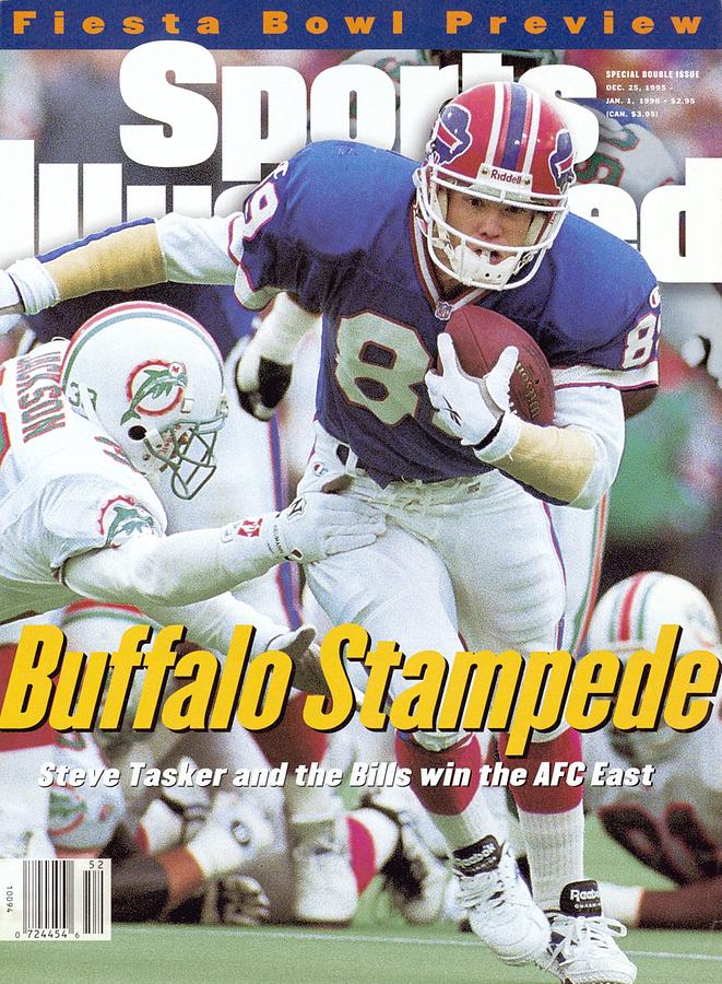Buffalo Bills Victory March Photograph - Buffalo Bills Steve Tasker... Sports Illustrated Cover by Sports Illustrated