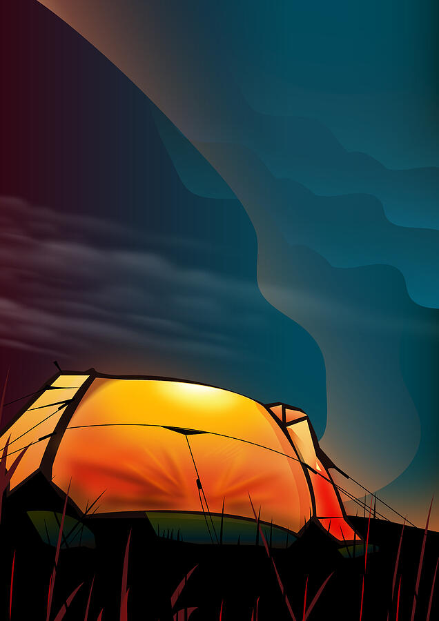 Camping under the Stars by Nicholas