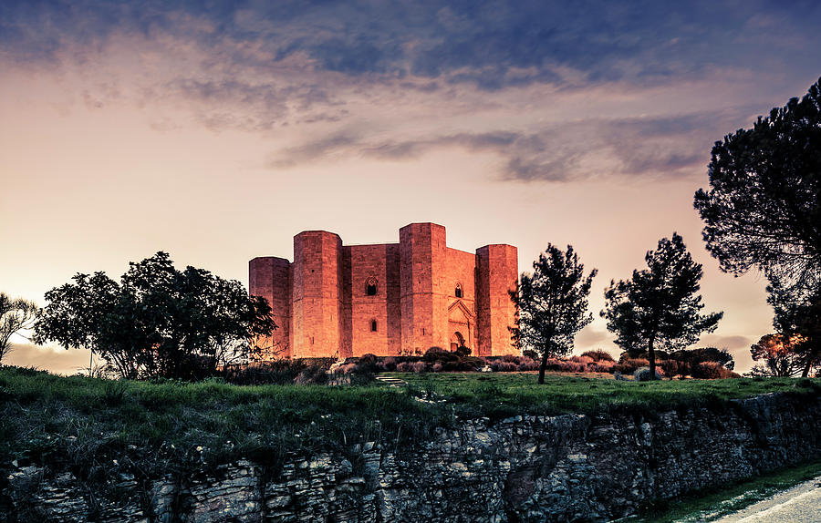 Castel Del Monte, Apulia, Italy Digital Art by Antonino Bartuccio