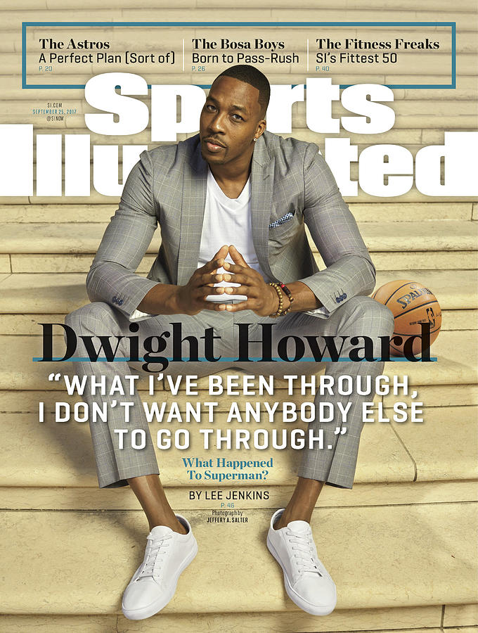Dwight Howard on Sports Illustrated Cover Photograph - Charlotte Hornets Dwight Howard Sports Illustrated Cover by Sports Illustrated