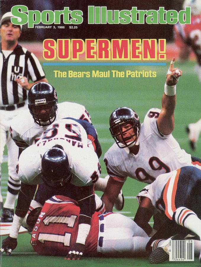 Chicago Bears Dan Hampton, Super Bowl Xx Sports Illustrated Cover