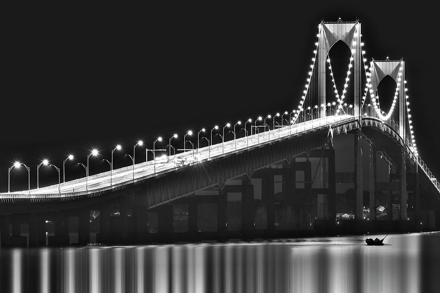Claiborne Pell Newport RI Bridge Photograph by Susan Candelario