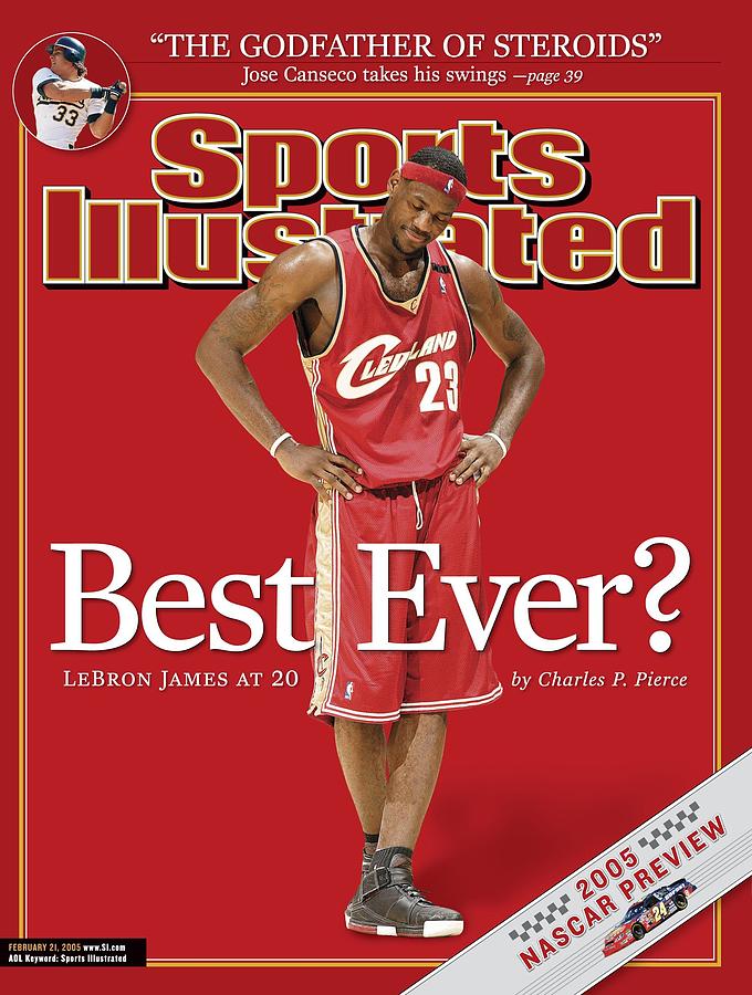 LeBron James Sports Illustrated Cover Photograph - Cleveland Cavaliers LeBron James... Sports Illustrated Cover by Sports Illustrated