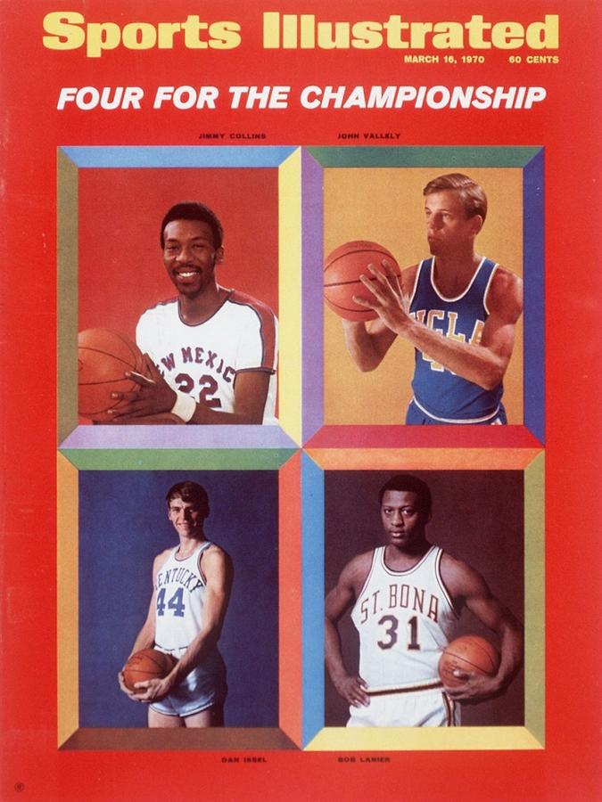 Sports Illustrated March 16 1970 Cover Photograph - College Basketball Four For The Championship Sports Illustrated Cover by Sports Illustrated