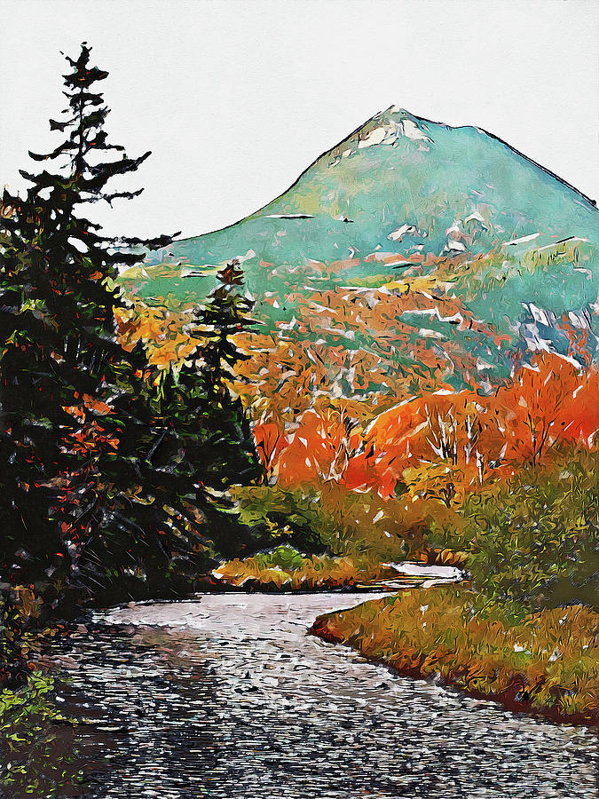 Colors of Maine - 04 Painting by AM FineArtPrints