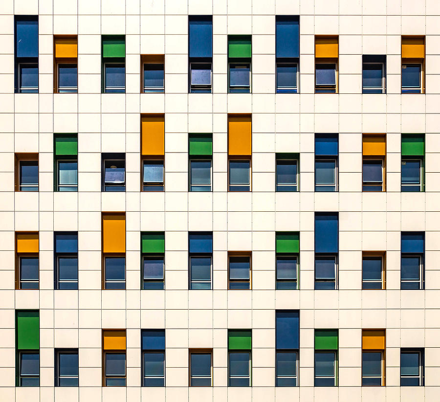 Dallas Colorful Windows Coloured Windows by Joshua Raif