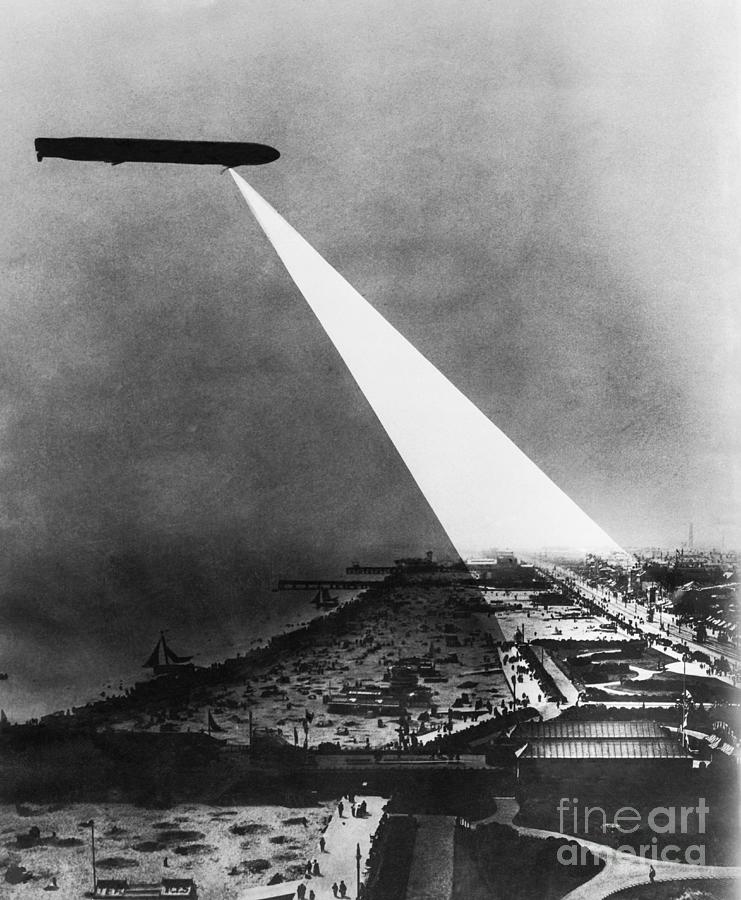 Zeeptin Composite Picture Of Zeppelin by Bettmann