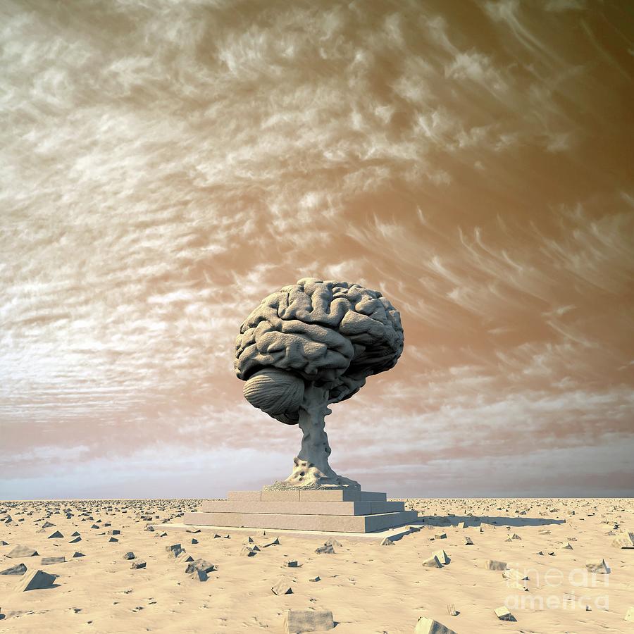 Consciousness by Russell Kightley / Science Photo Library