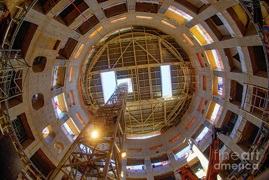Tokamak Building Construction Site Of The Iter Tokamak by Philippe Psaila / Science ...