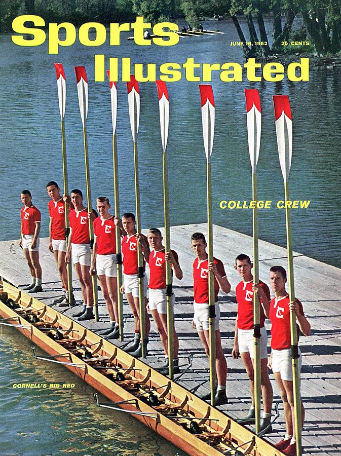 College Rowing Team by River Photograph - Cornell University Crew Team Sports Illustrated Cover by Sports Illustrated