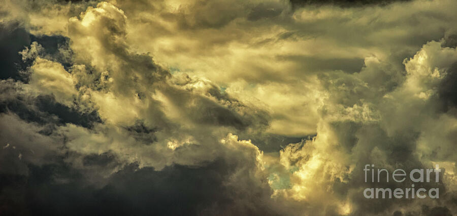 Cumulonimbus Storm Clouds At Sunset by Ian Gowland / Science Photo Library