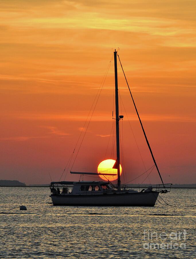 Nautical Eclipse Photograph by Randall Dill