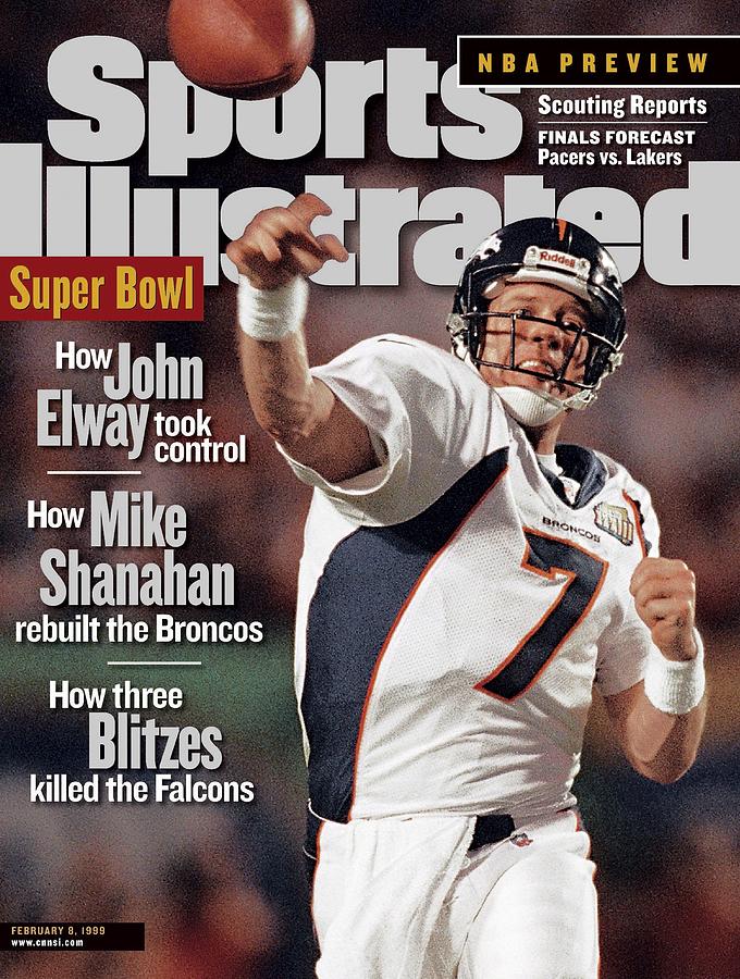 John Elway Super Bowl Victory Photograph - Denver Broncos Qb John Elway, Super Bowl Xxxiii Sports Illustrated Cover by Sports Illustrated