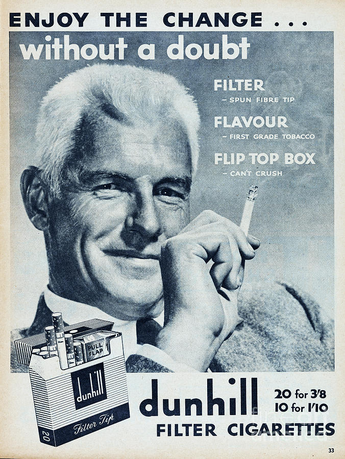 dunhills cigarettes Dunhill Cigarettes by Picture Post