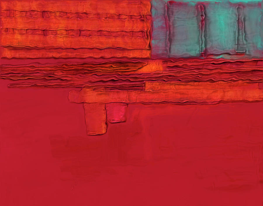 Earth Flag Digital Art by Marina Flournoy