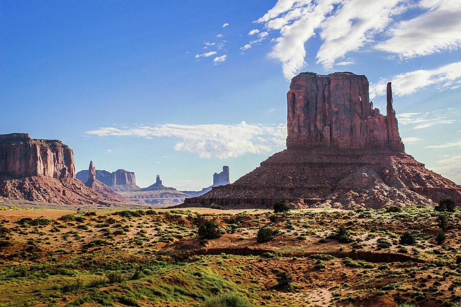 East Mitten Butte Photograph by KC Hulsman