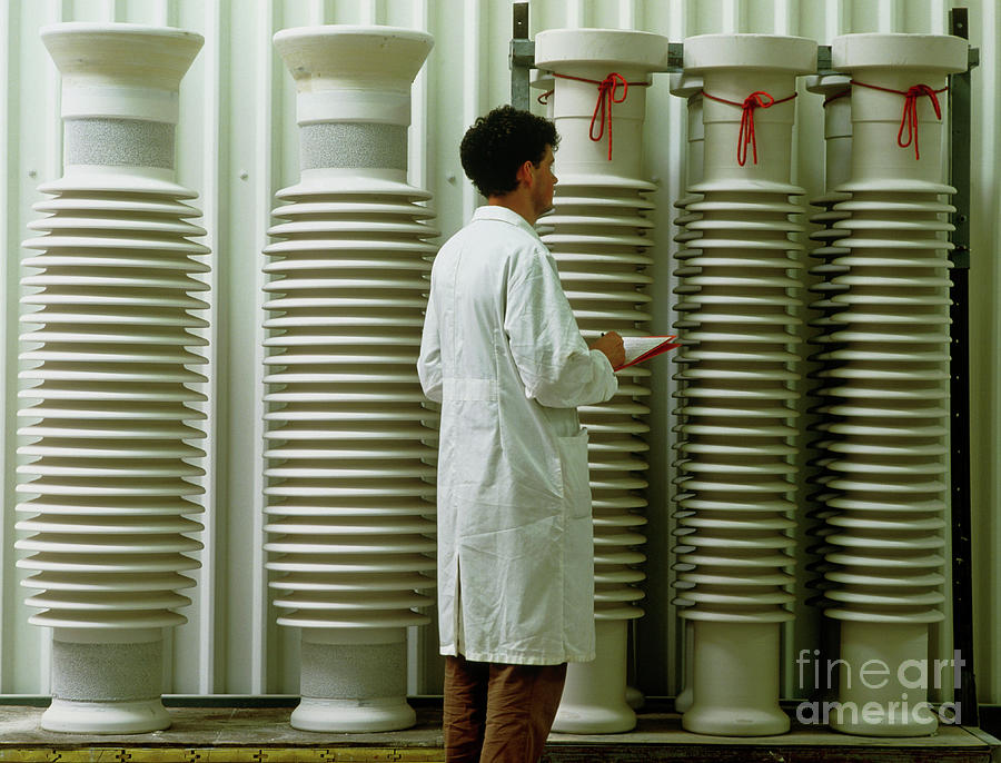 Electrical Insulator by Maximilian Stock Ltd / Science Photo Library