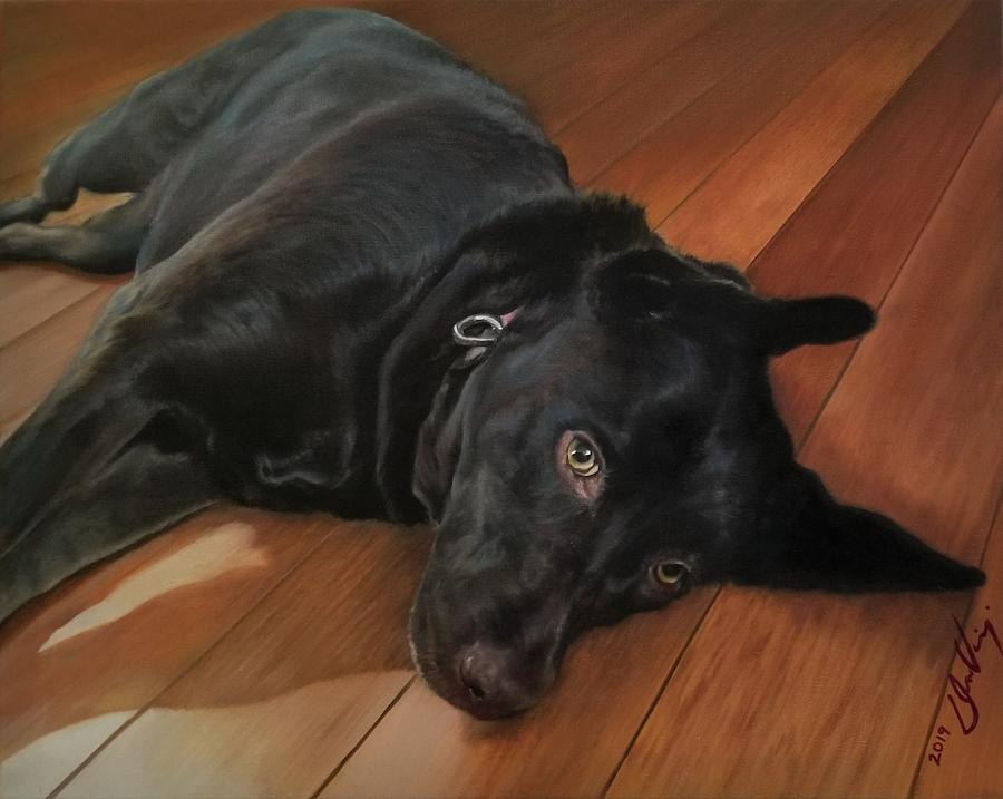 Elie May Painting by David Vincenzi