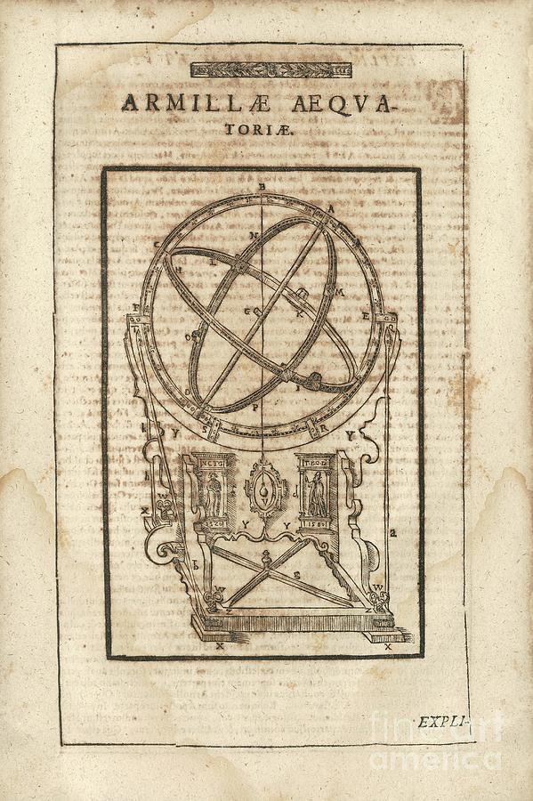 Equatorial Armillary Instrument by Library Of Congress / Science Photo ...