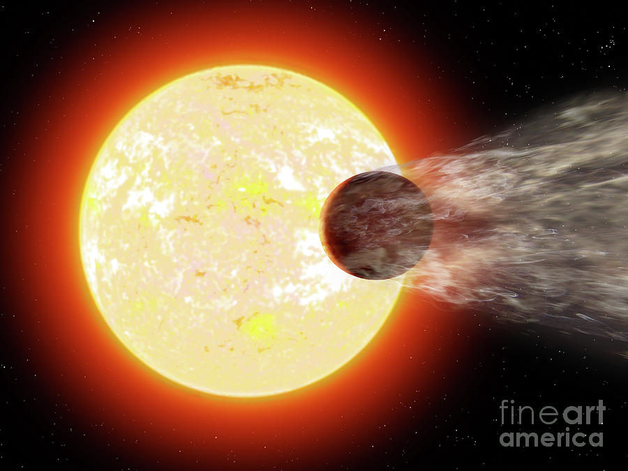 Exoplanet Hd 1897333 B by Ron Miller / Science Photo Library