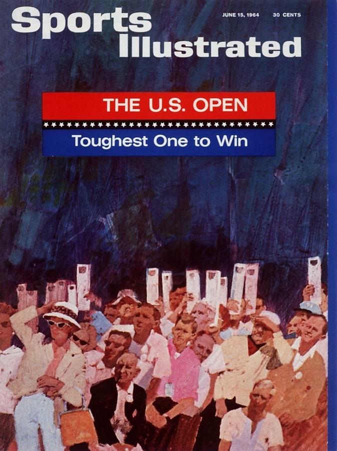 Fans, 1964 Us Open Sports Illustrated Cover Photograph by Sports Illustrated