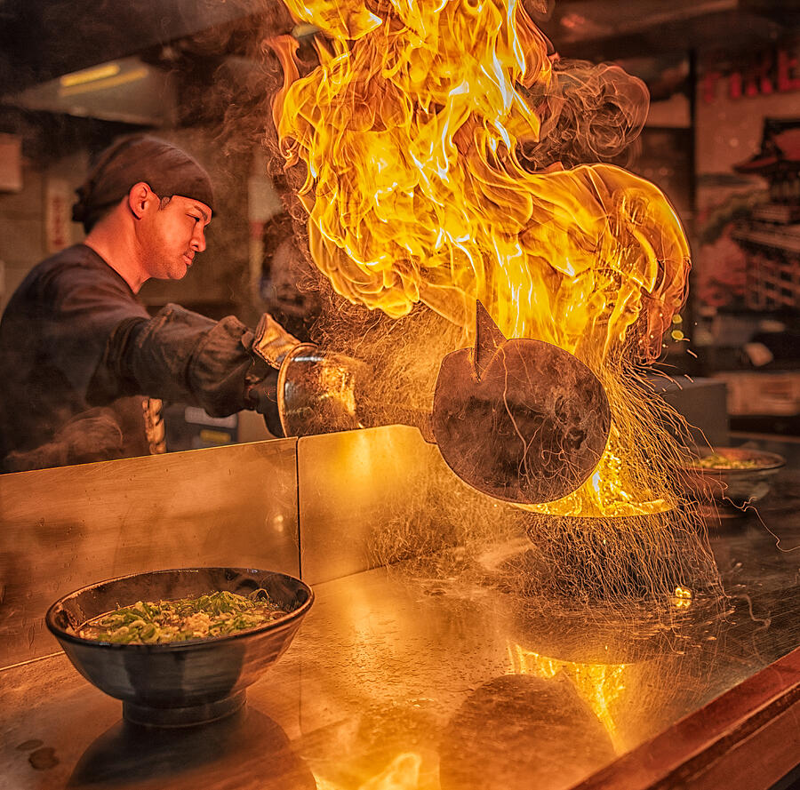 Fire Ramen by Jimmy Chen