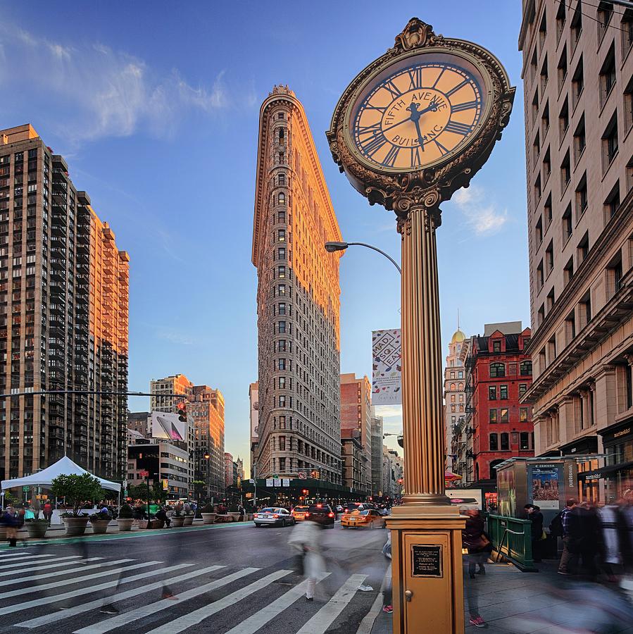 Flatiron District, Nyc Digital Art by Riccardo Spila