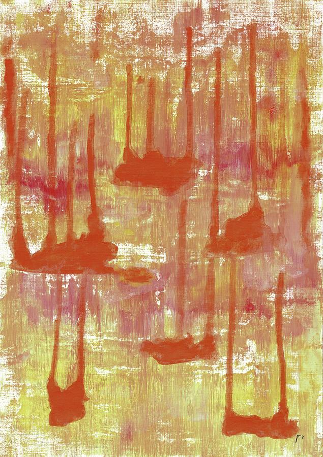 Gamma #97 Abstract Wall Art Painting by Sensory Art House