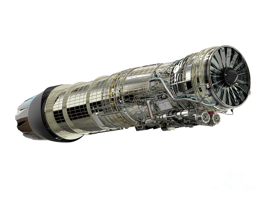 General Electric F110-400 Jet Engine by Carlos Clarivan / Science Photo ...