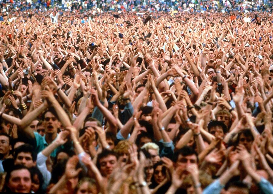 Glastonbury Festival, Britain - 1986 by Brian Rasic
