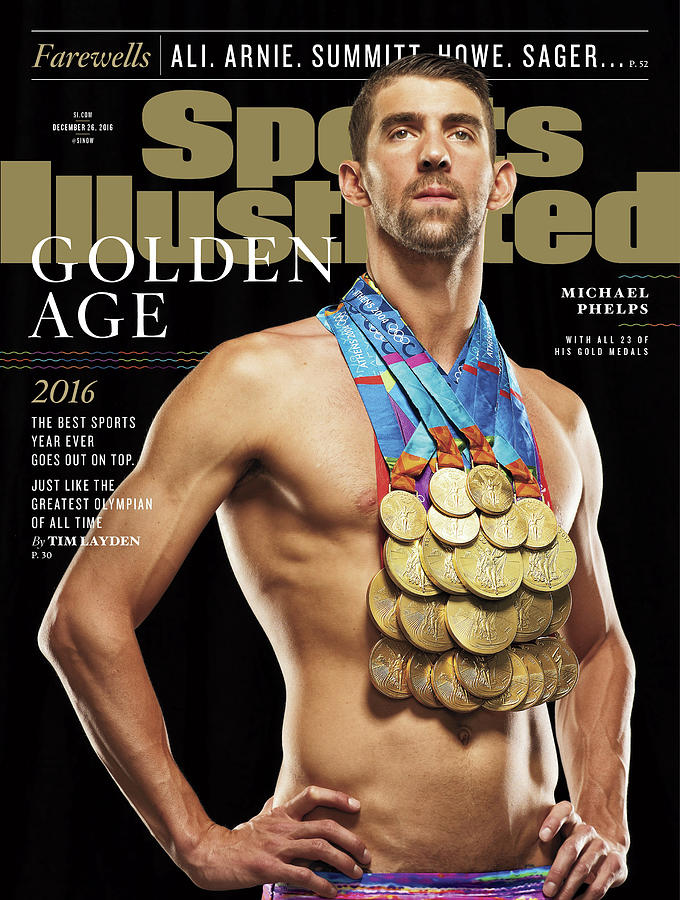 Michael Phelps サイン入りポスター 【公式通販】