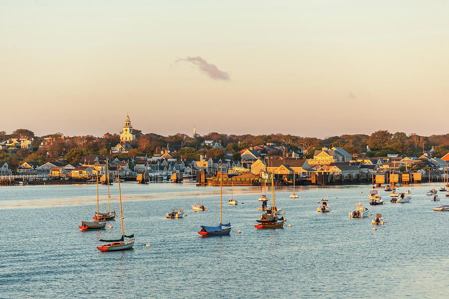 Harbor At Sunset Digital Art by Guido Cozzi