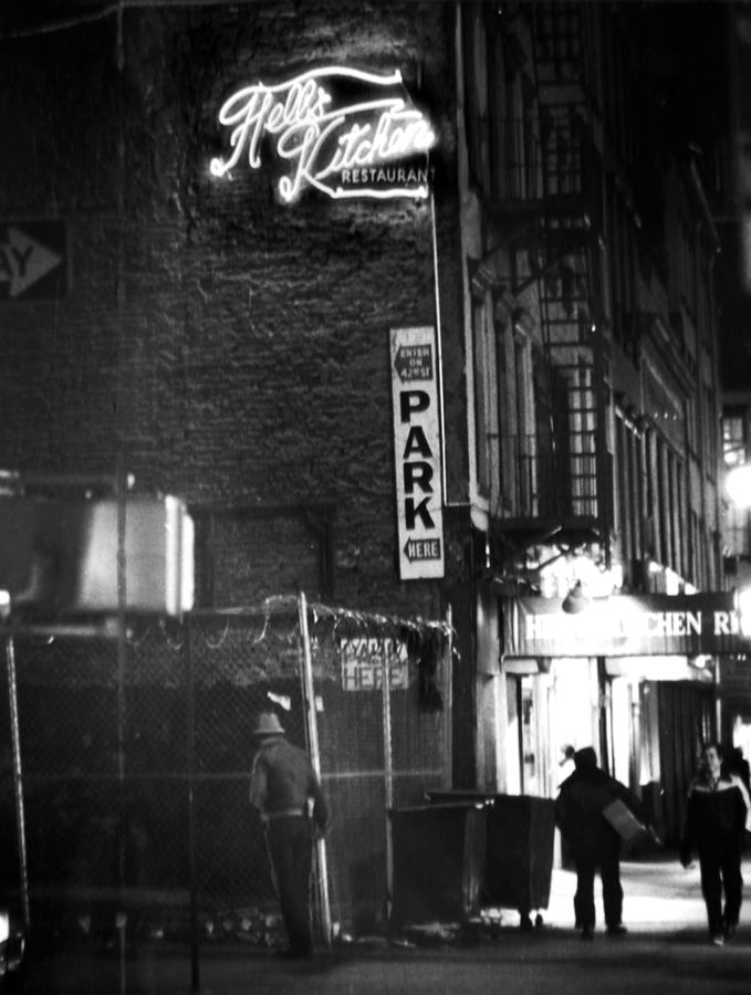 Hells Kitchen Restaurant On Ninth by New York Daily News Archive