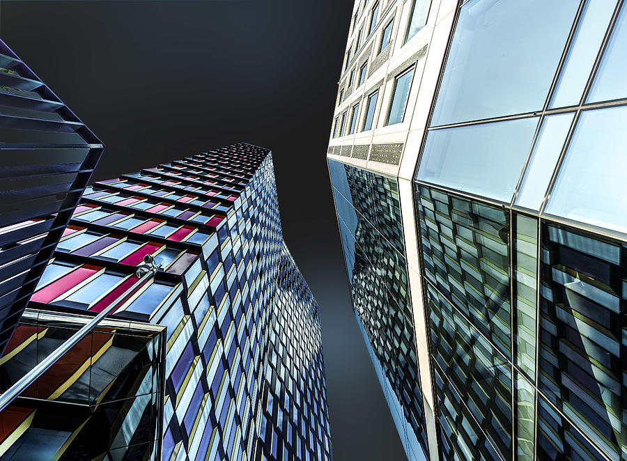 High-rise Building With Colourful Facade by Stephan Ruckert