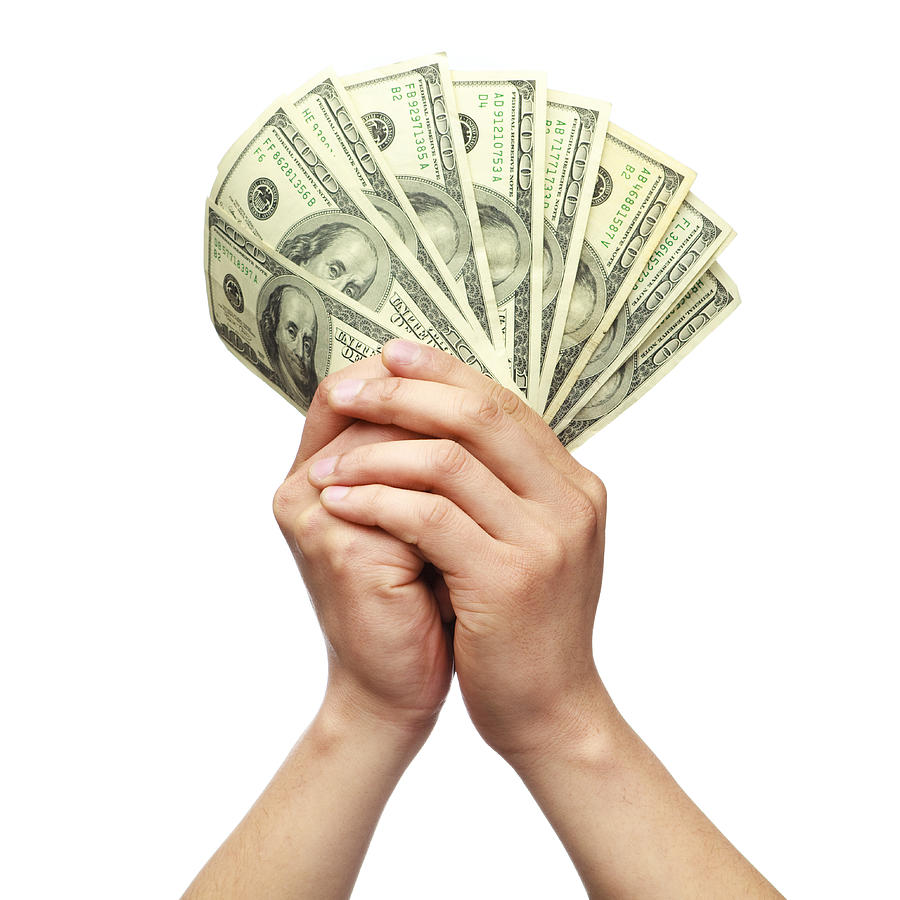 Hand holding money Free Stock Photo of A Hand Holding Money | Download Free  main image 2