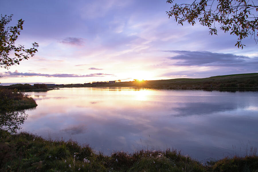 Icelandic Sunset Photograph by Rebecca Herranen