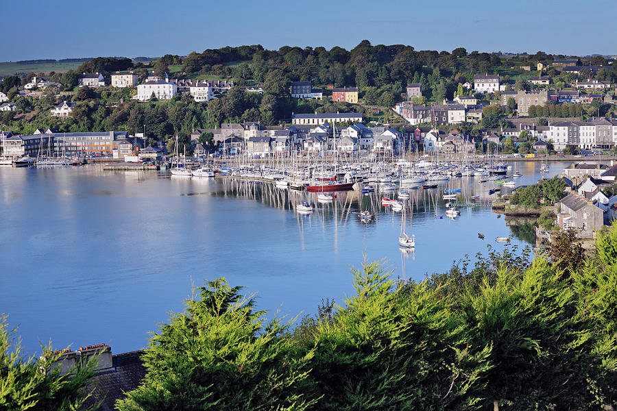 Ireland, Cork, Kinsale, Kinsale Harbor Digital Art by Alessandra Albanese