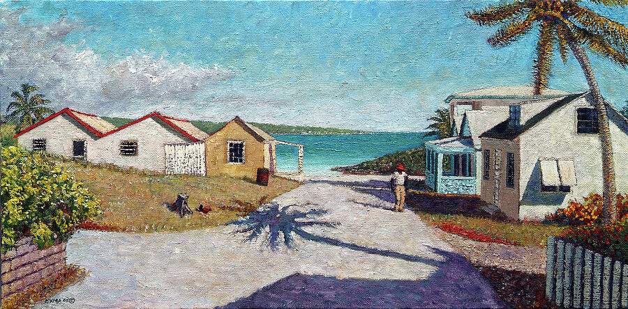 Island Life - Bahamas Painting by Ritchie Eyma
