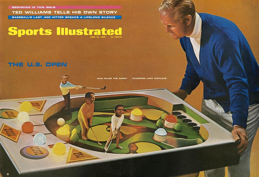 Vintage Sports Illustrated Cover Photograph - Jack Nicklaus, 1968 Us Open Preview Sports Illustrated Cover by Sports Illustrated