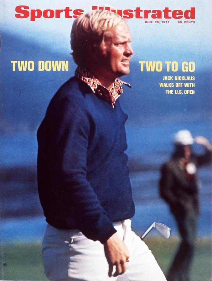 Jack Nicklaus on Sports Illustrated Cover Photograph - Jack Nicklaus, 1972 Us Open Sports Illustrated Cover by Sports Illustrated